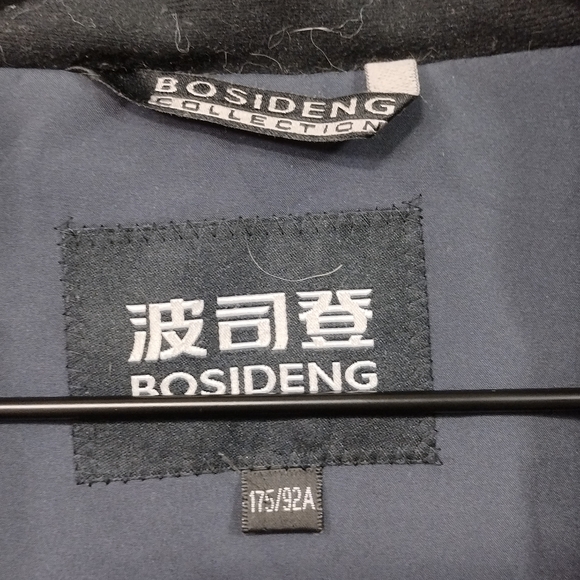 Bosideng Down Filled Jacket Mens L Black Casual Comfy Minimalist Warm - Picture 8 of 10